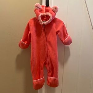 Columbia fleece bunting 6-12 months